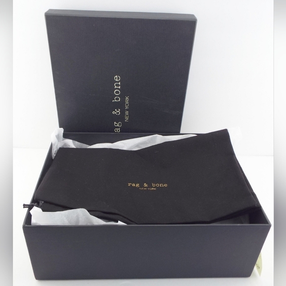 NWT Rag&Bone Leather Newbury Bootie Boot Tan/Lt.Brown sz 11 - Picture 2 of 12